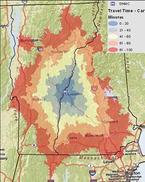 GeoSpatial Services map